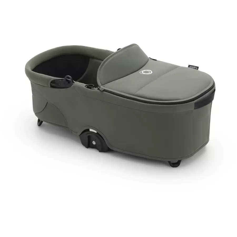bugaboo Kinderwagen Dragonfly Complete BlackForest Green, Essential Bundle