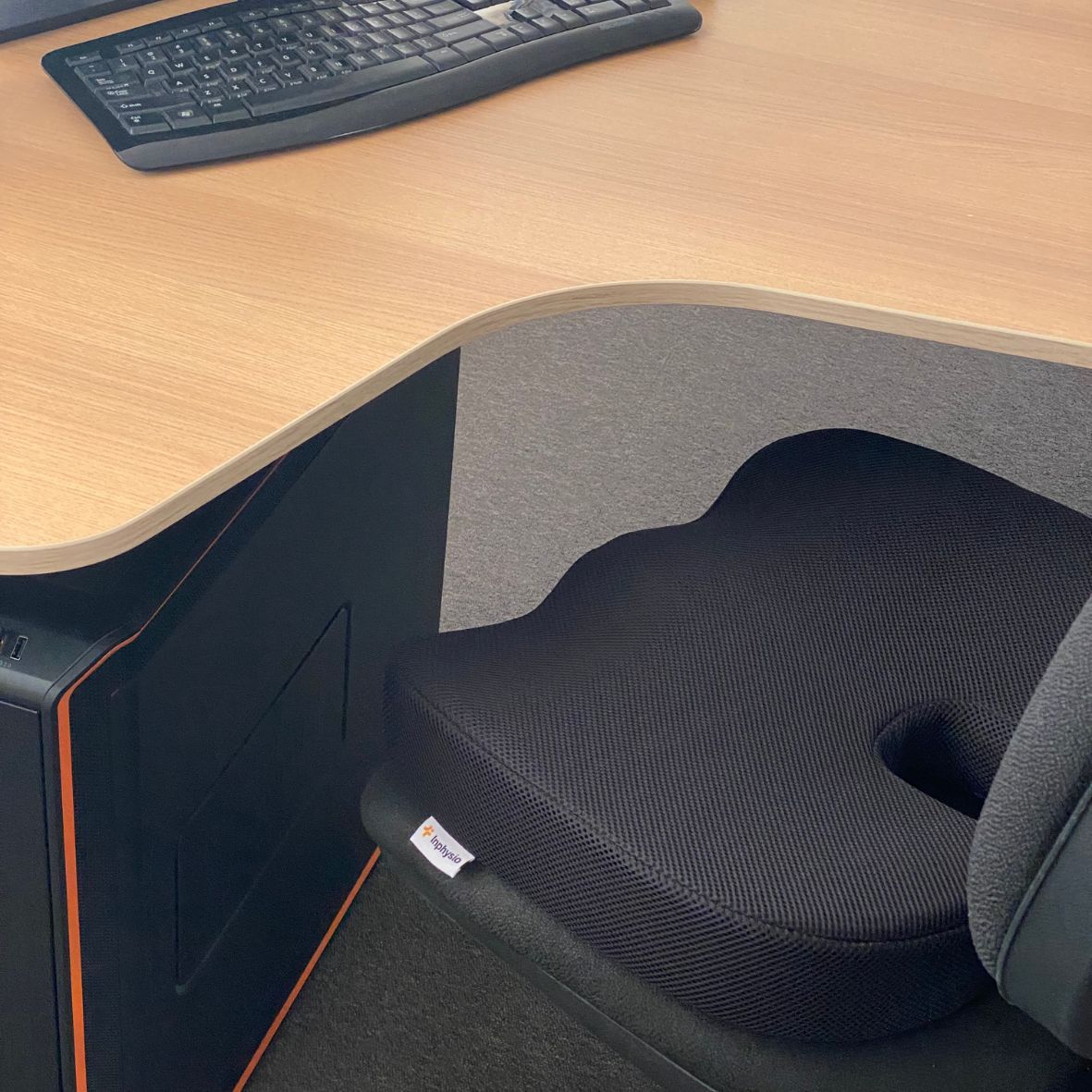 INPHYSIO U-förmiges Kokzyx-Kissen, Ergonomische Entlastung