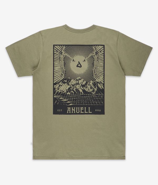 Anuell Yonder Organic T-Shirt (olive)