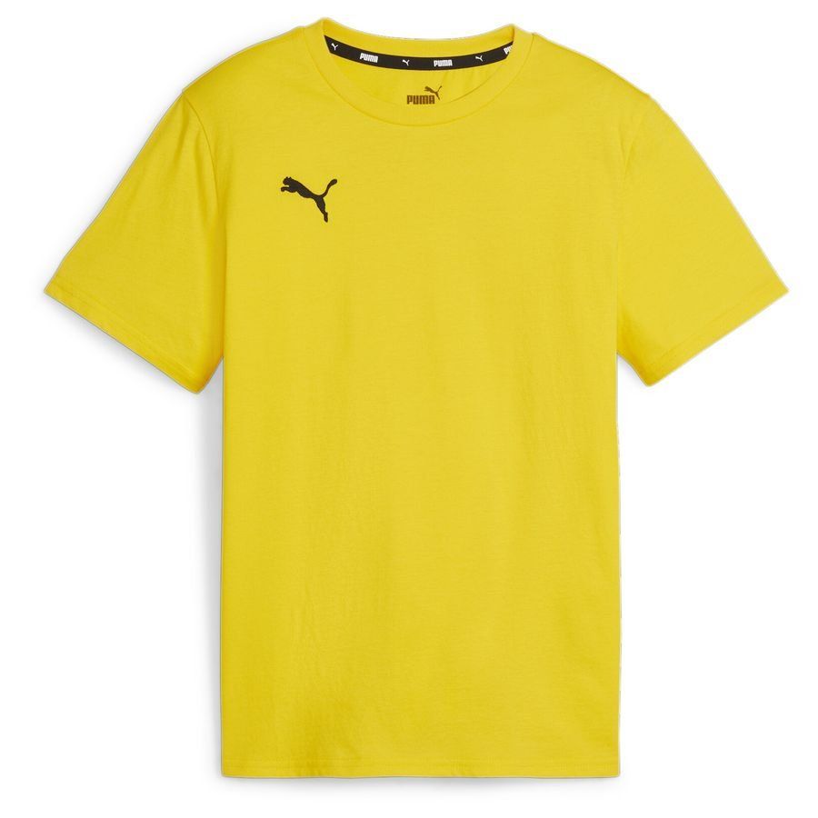 PUMA T-Shirt teamGOAL Casuals - Faster Yellow/Noir Enfant