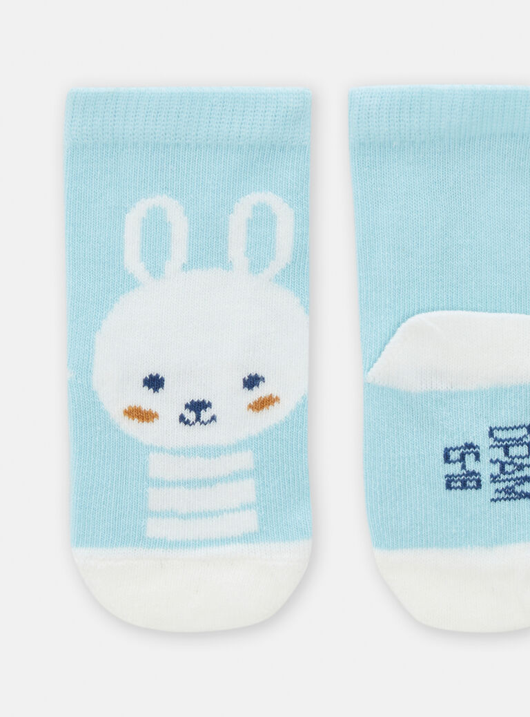 Chaussettes à motif lapin pour bébé garçon