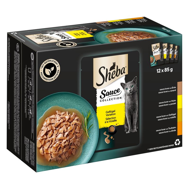 Lot mixte Sheba 96 x 85 g