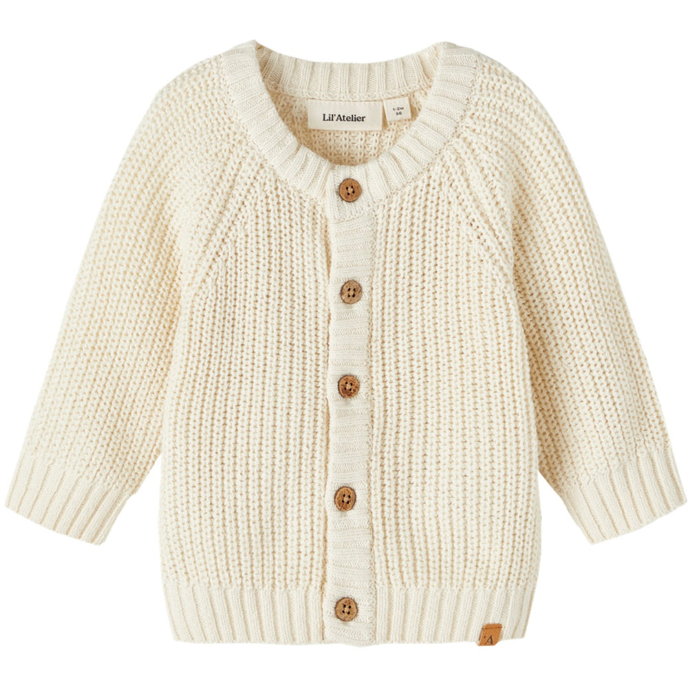 Køb Lil'Atelier Turtledove Emlen Strik Cardigan Noos