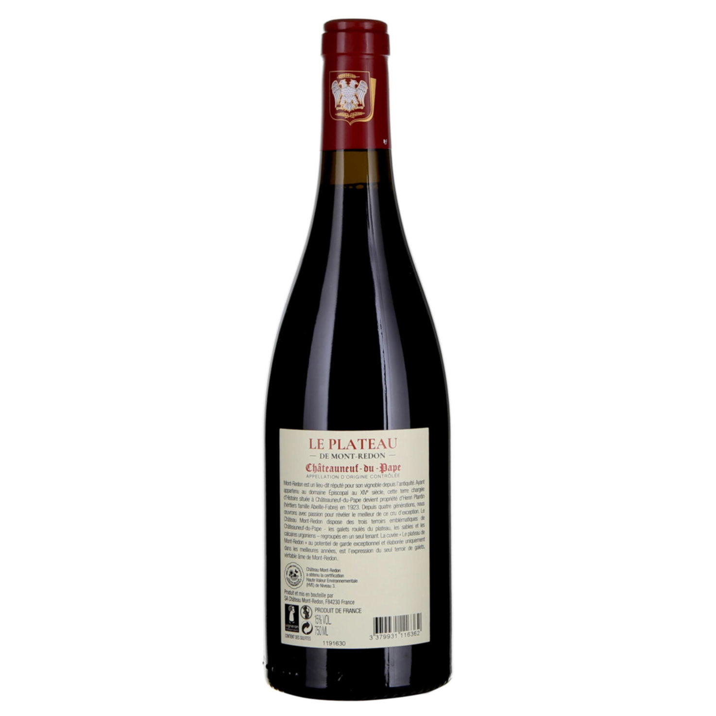 Châteauneuf-du-Pape AOC Le Plateau Château Mont-Redon -75cl