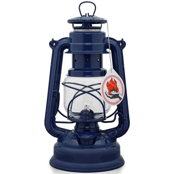 Lanterne camping FEUERHAND STORM LANTERN 276 BLEUE COBALT