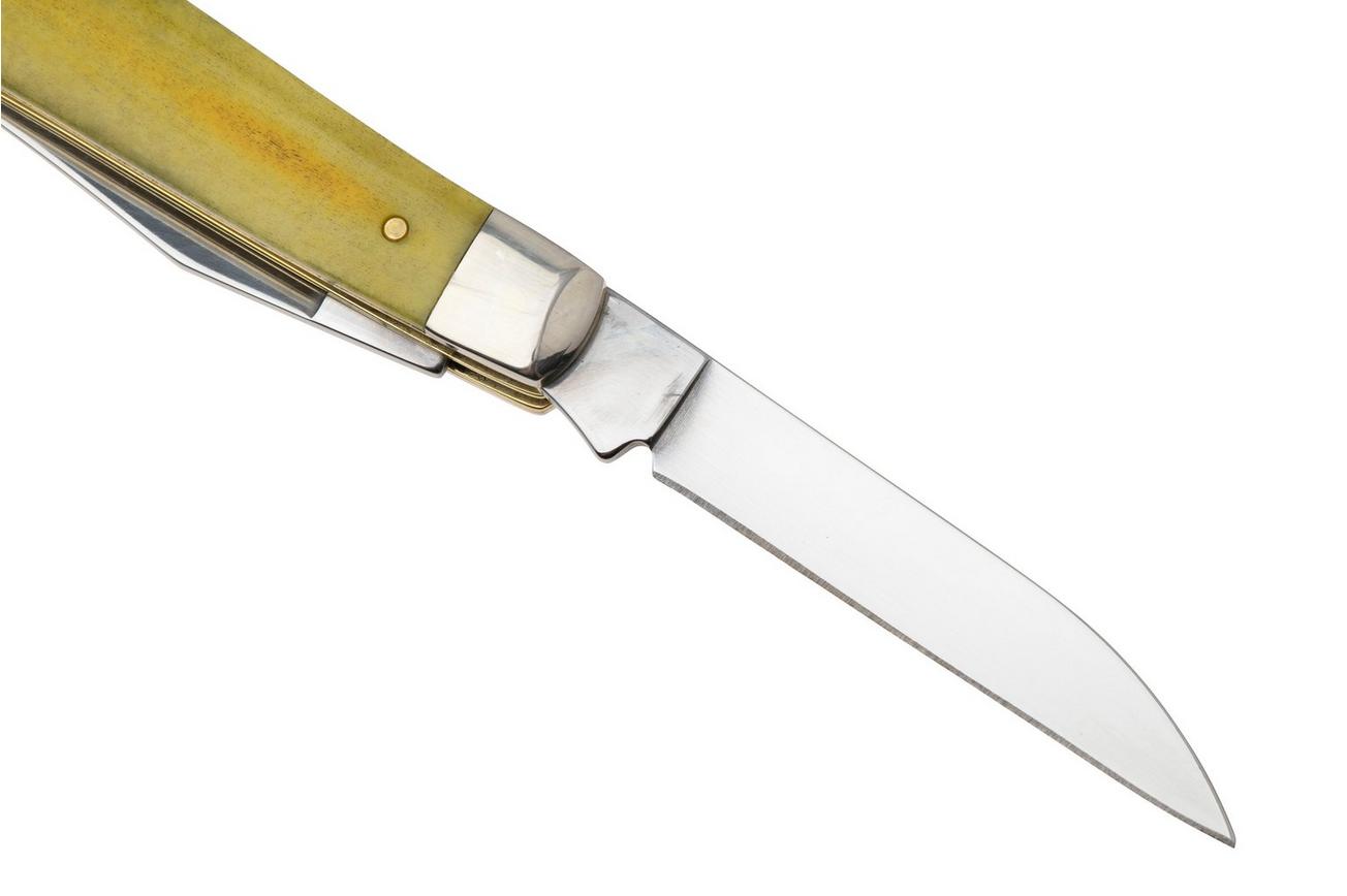Case Mini Trapper 20031 Smooth Yellow Bone 6207W SS, zakmes