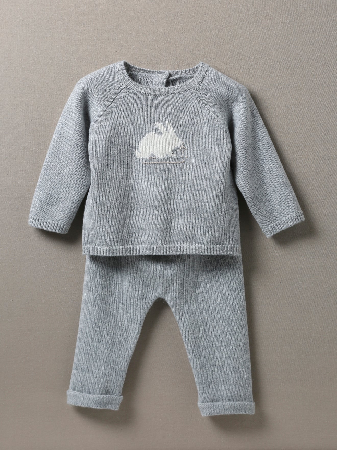 Ensemble en tricot Bébé laine