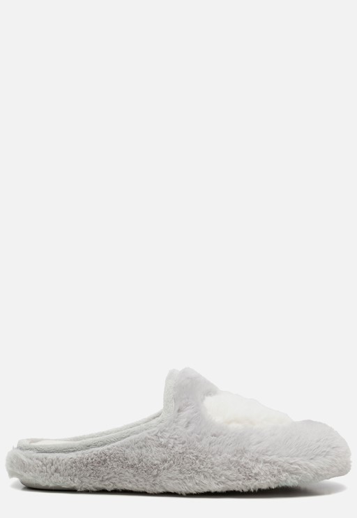 CM Confort Pantoffels grijs Textiel 270233