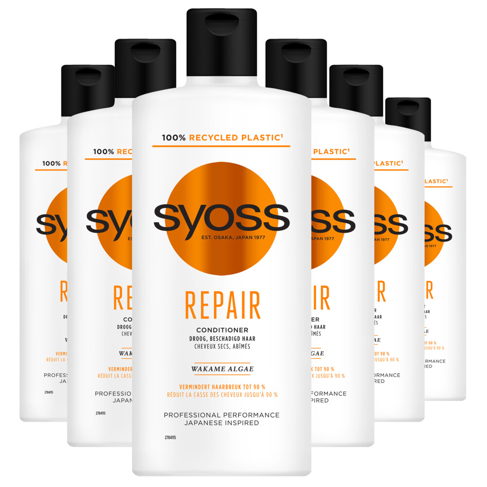 6x Syoss Repair Therapy Conditioner440 ml