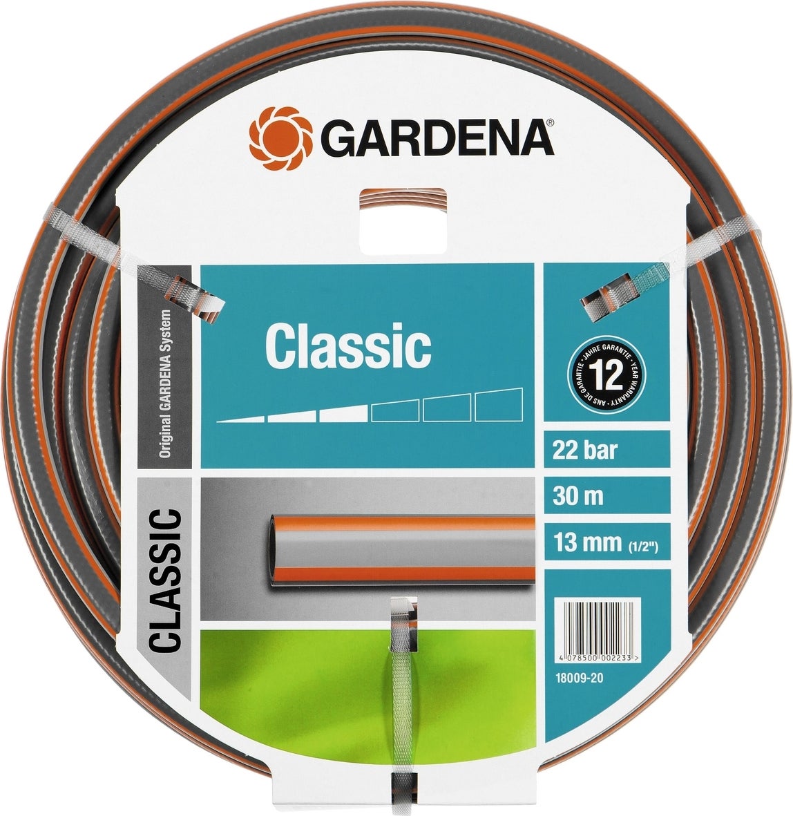 Gardena Classic slang 13mm (1/2'') 30m
