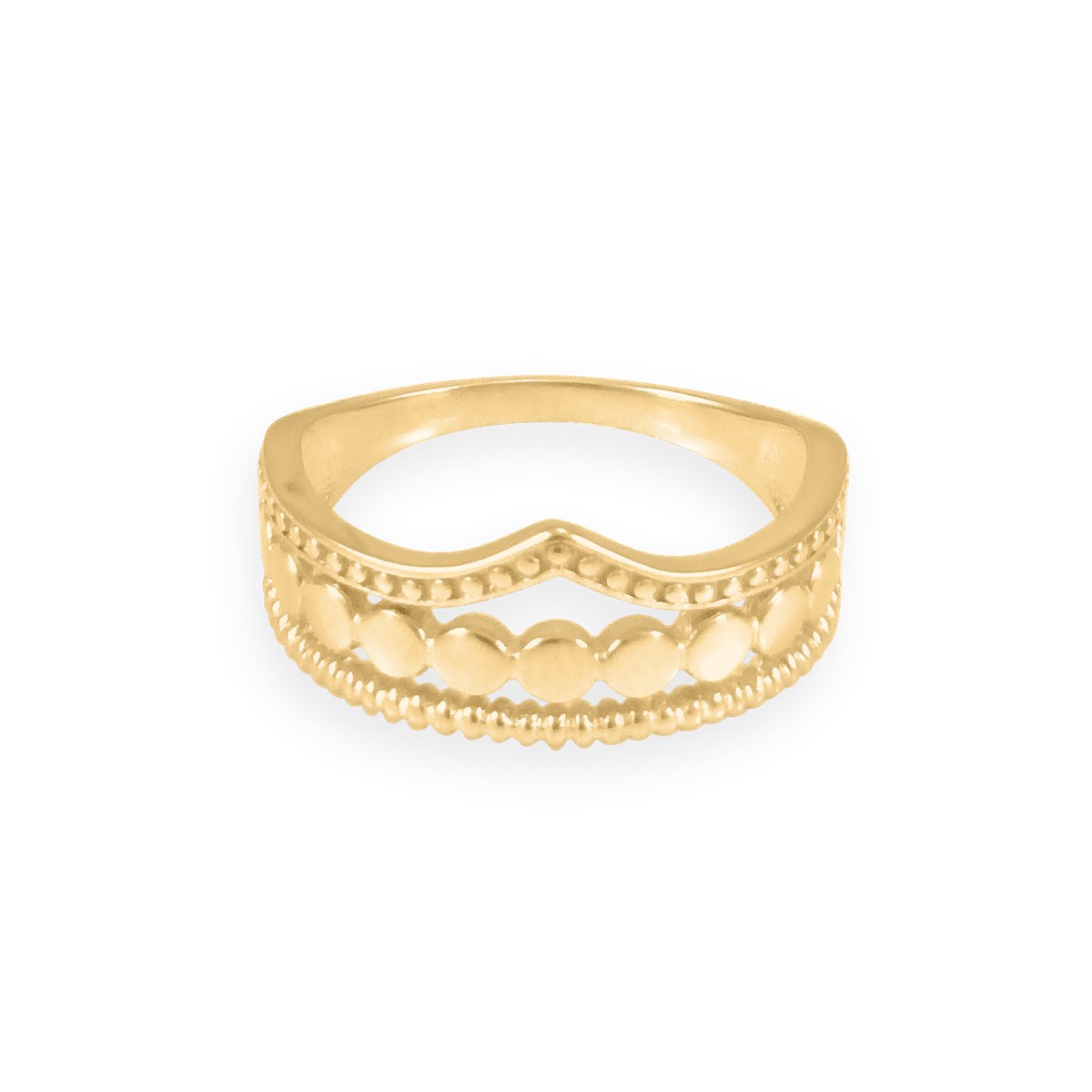 Bague plaquée or