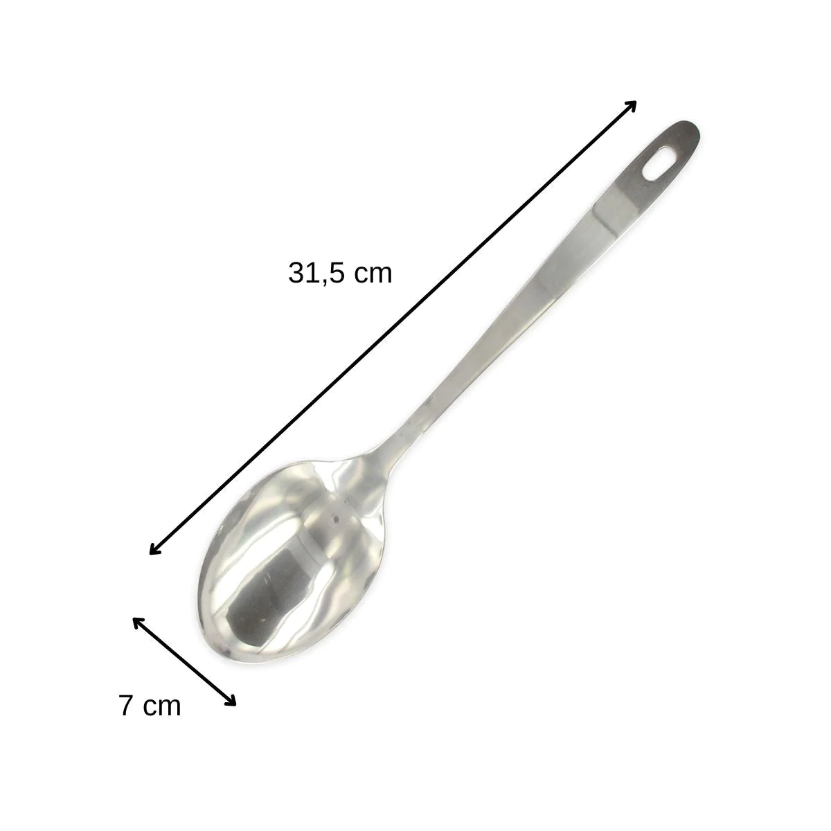 Cuillère de service inox 31,5 cm Fackelmann Oxford Fackelmann