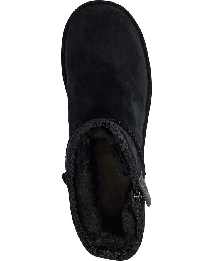 UGG Classic Mini Bailey Zip Boot Black