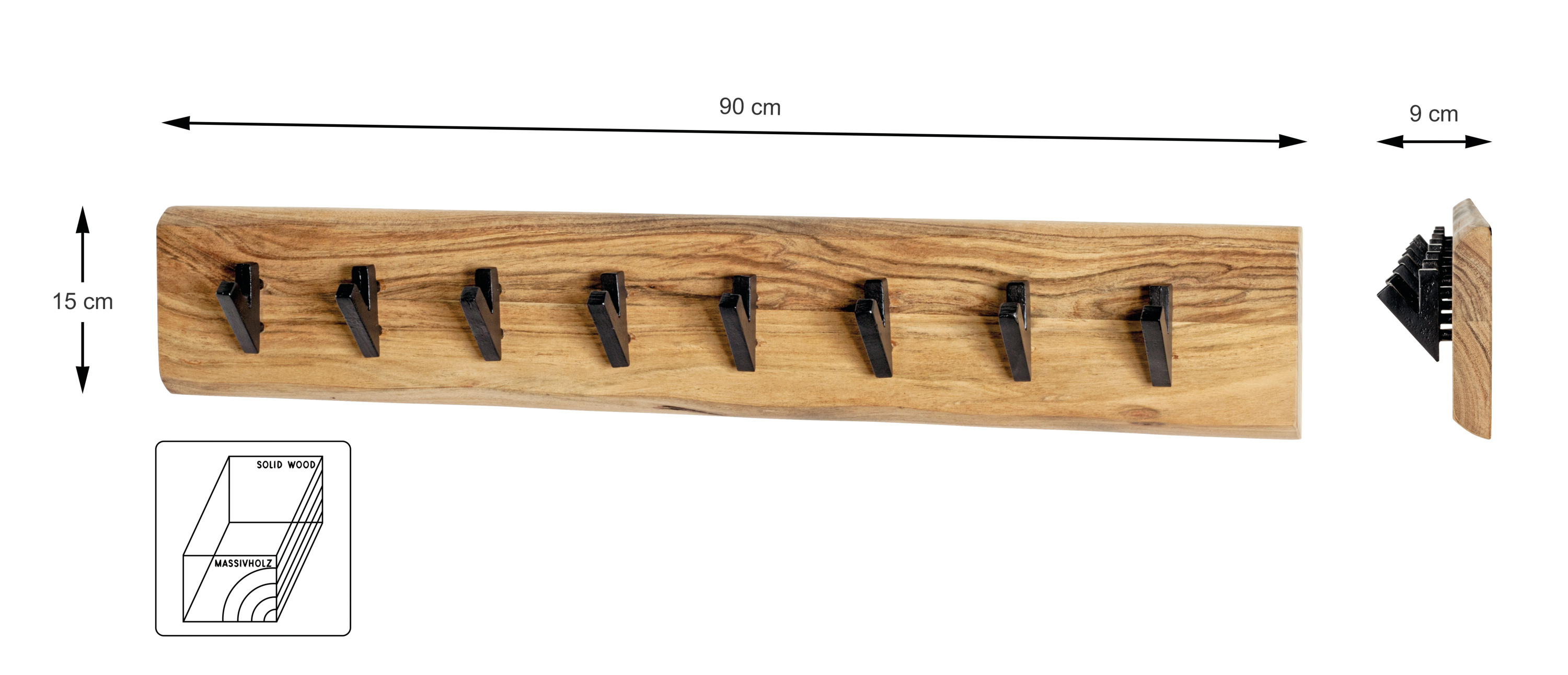 Wandgarderobe