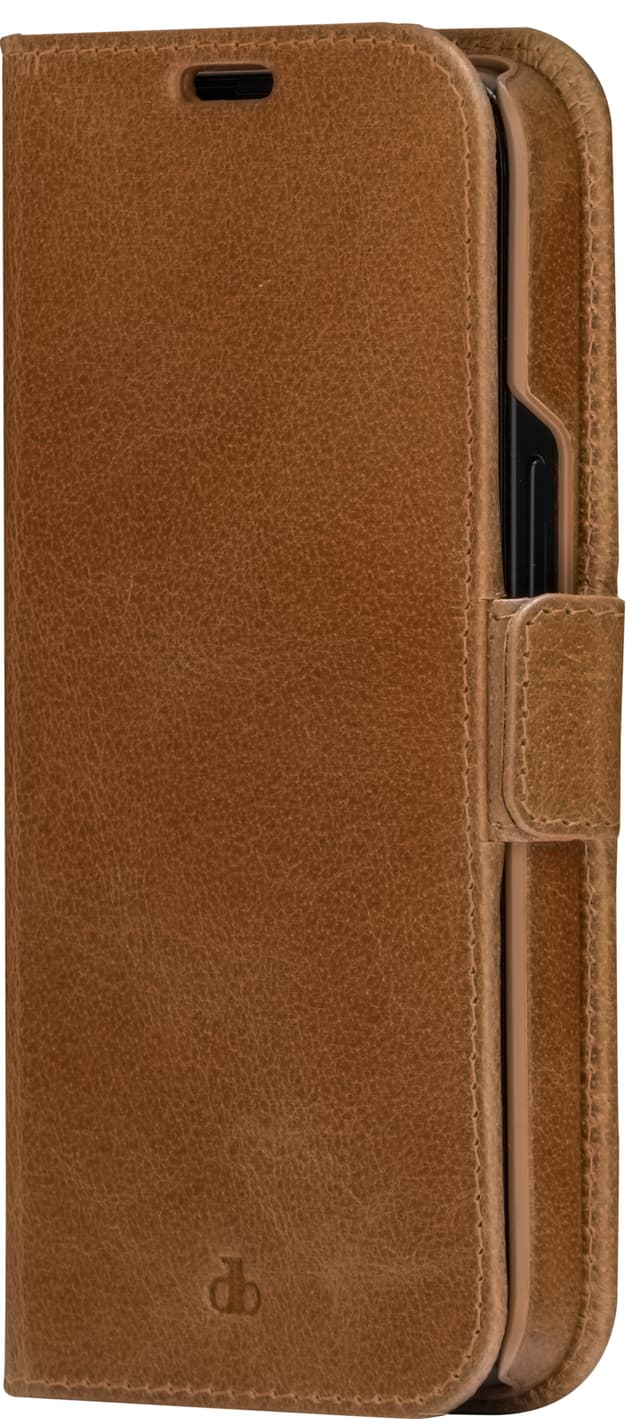 dbramante1928 Lynge iPhone 14 pungetui (brun)