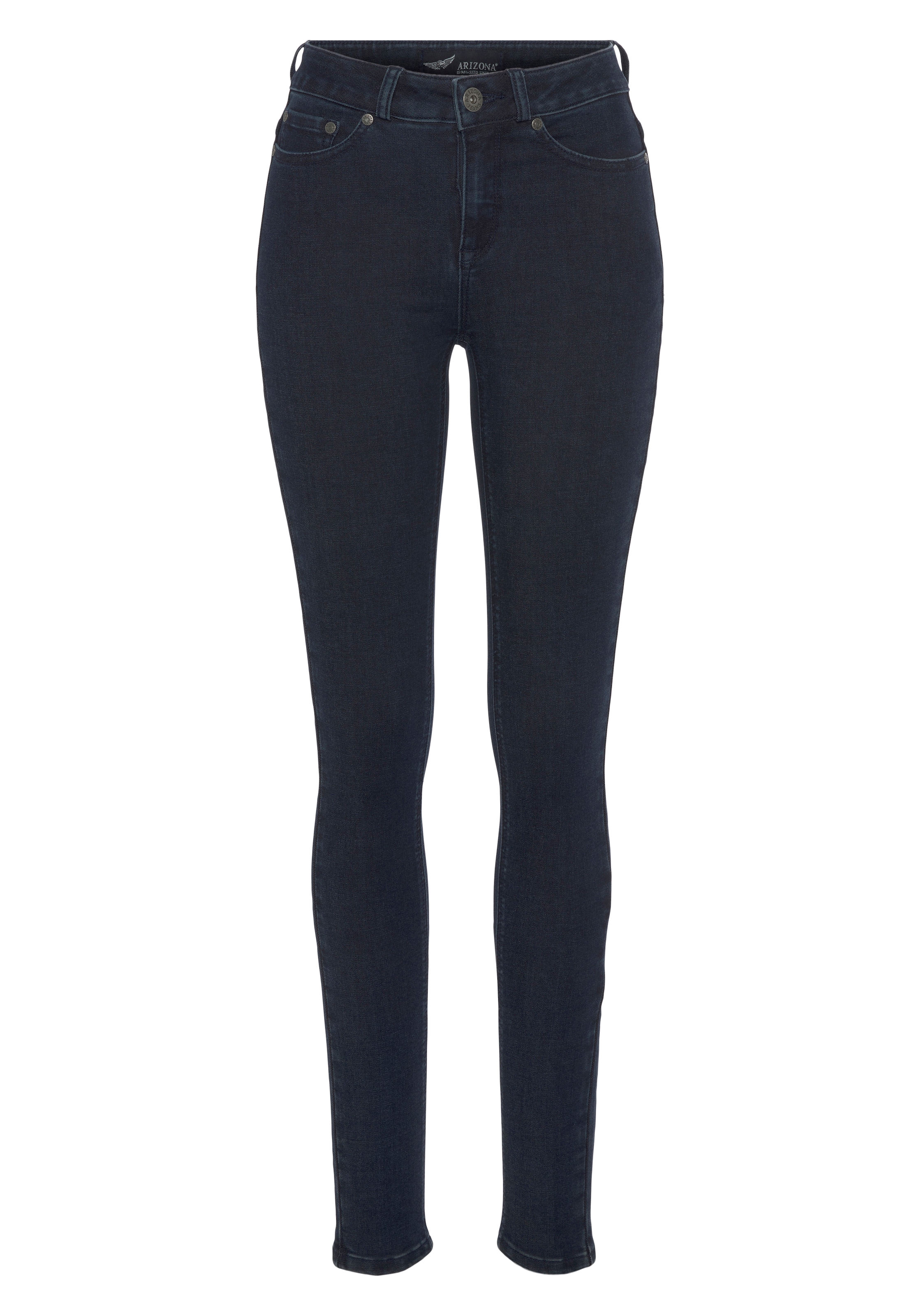 Arizona Skinny-fit-Jeans »Ultra Soft«, hohe Leibhöhe,  lang,  aus Baumwolle, Polyester und Elasthan