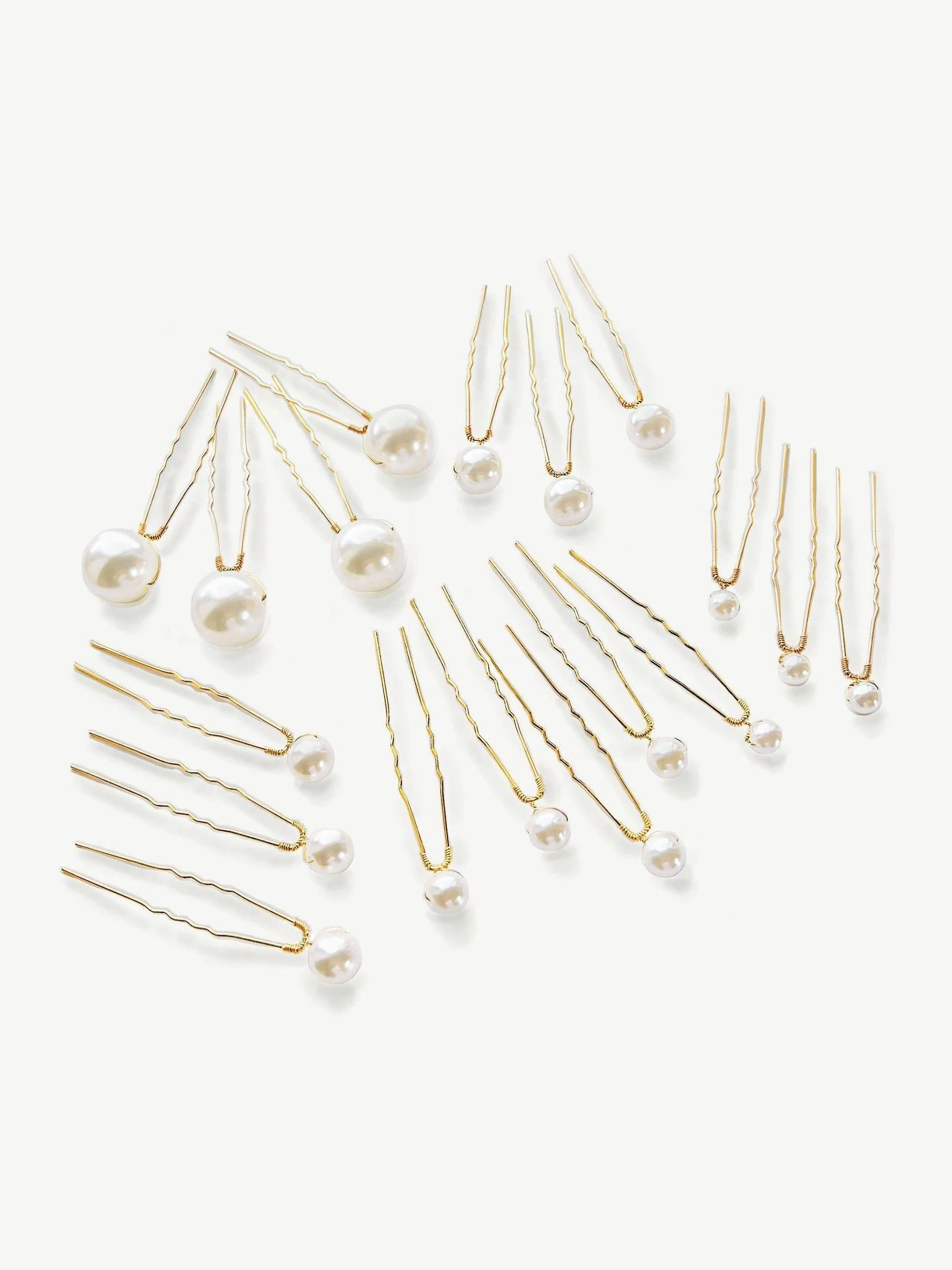 Ivory & Co Pearl Hairpin Set