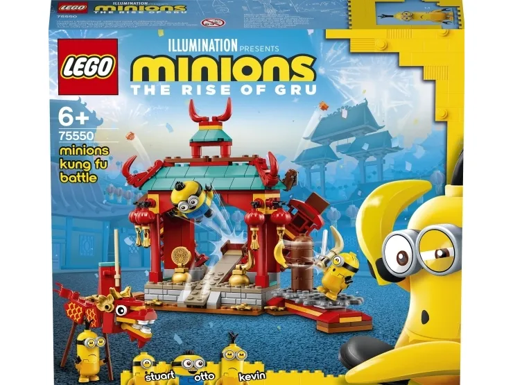 LEGO Minions 75550 Minions kung fu-kamp
