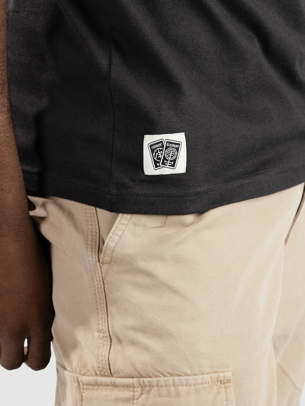 Element Timber The King T-Shirt off black