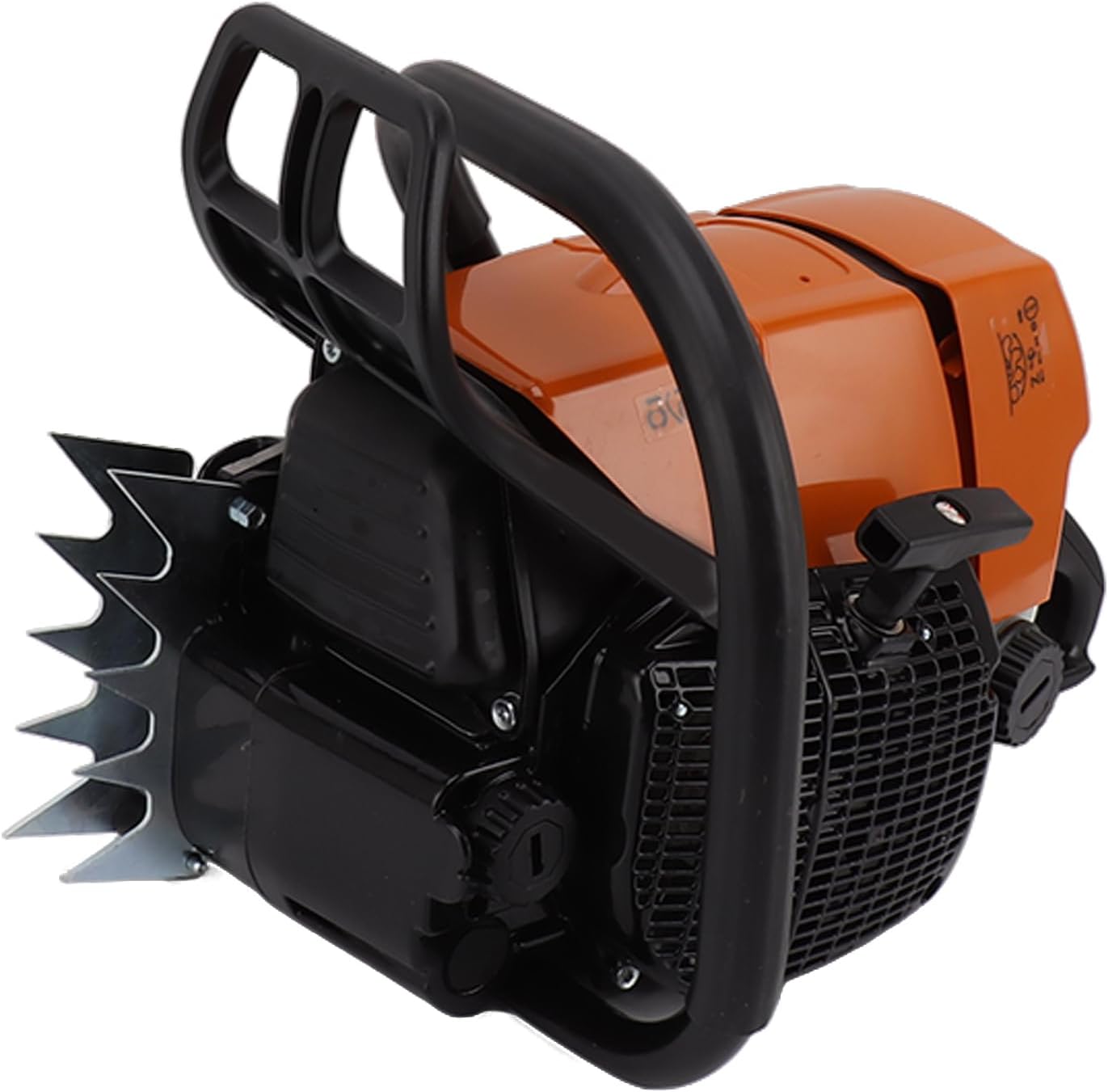 G660 Benzin-Kettensägen-Antriebskopf, Ergonomischer Griff, Kunststoff-Eisen-Start-Schnellstopp-Steuerung, mit Hilfsstartsystem für das Sägen von Bäumen und die Abholzung von
