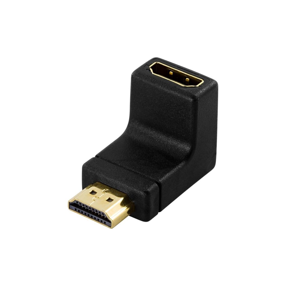 DeLOCK HDMI-adapter, 19-pin ha till ho, vinklad