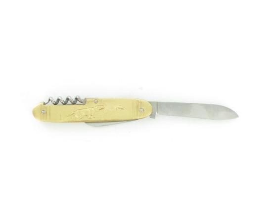 Chasseur - Chien - 3 Pièces Couteau de poche par Coursolle