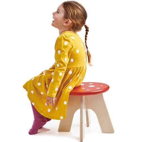 Tender leaf toys kinderkruk paddenstoel