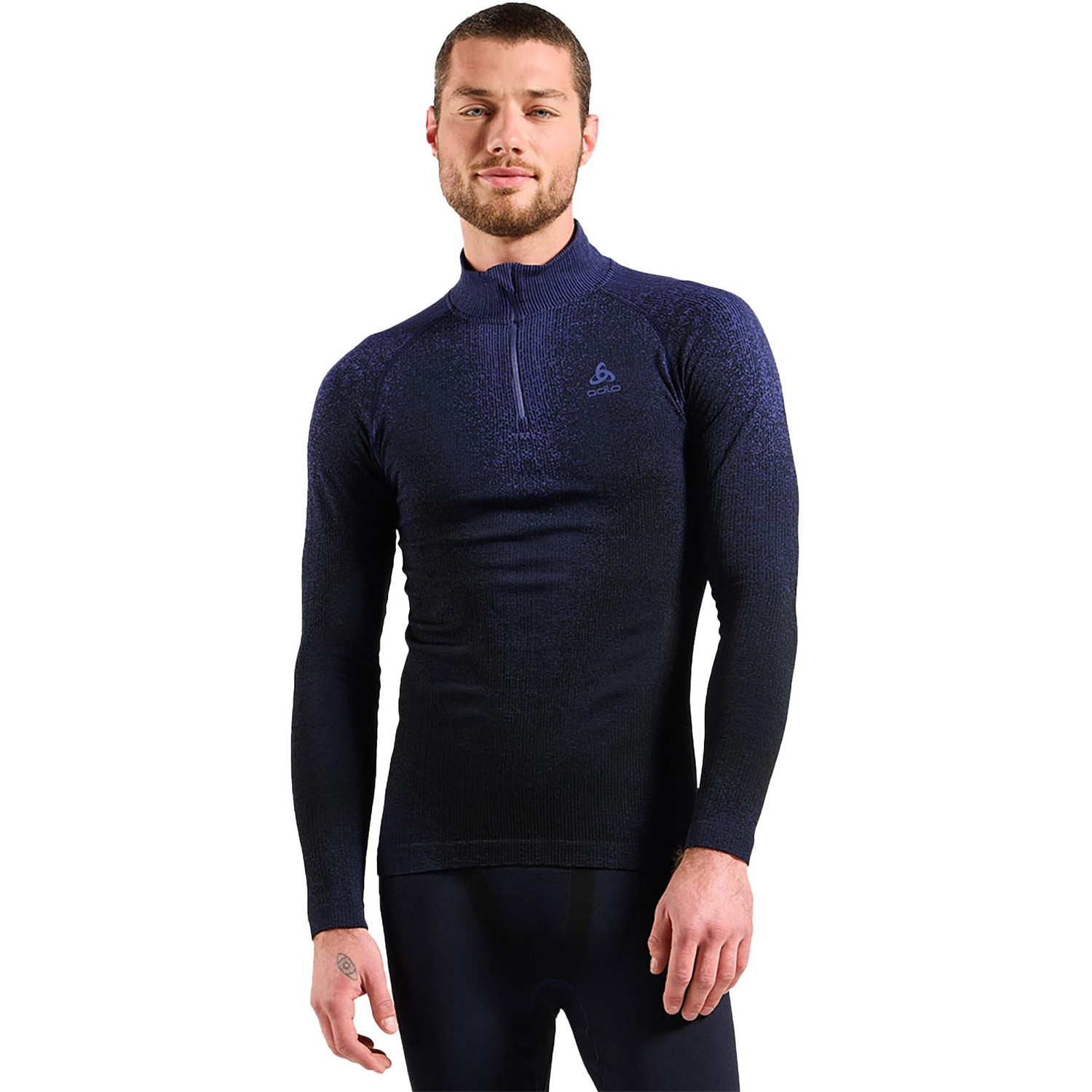 Odlo Blackcomb Eco Longsleeve Half-Zip Heren