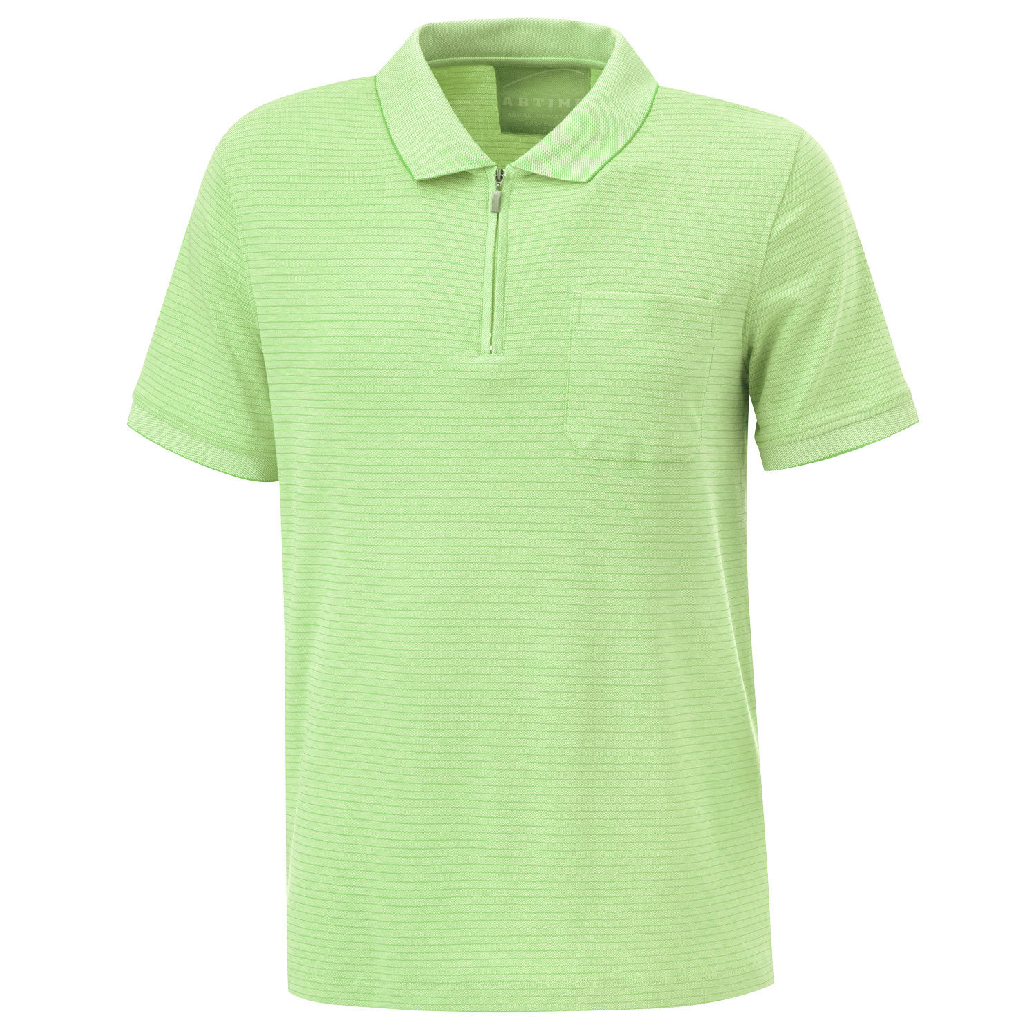 Poloshirt Herren mit Reissverschluss
