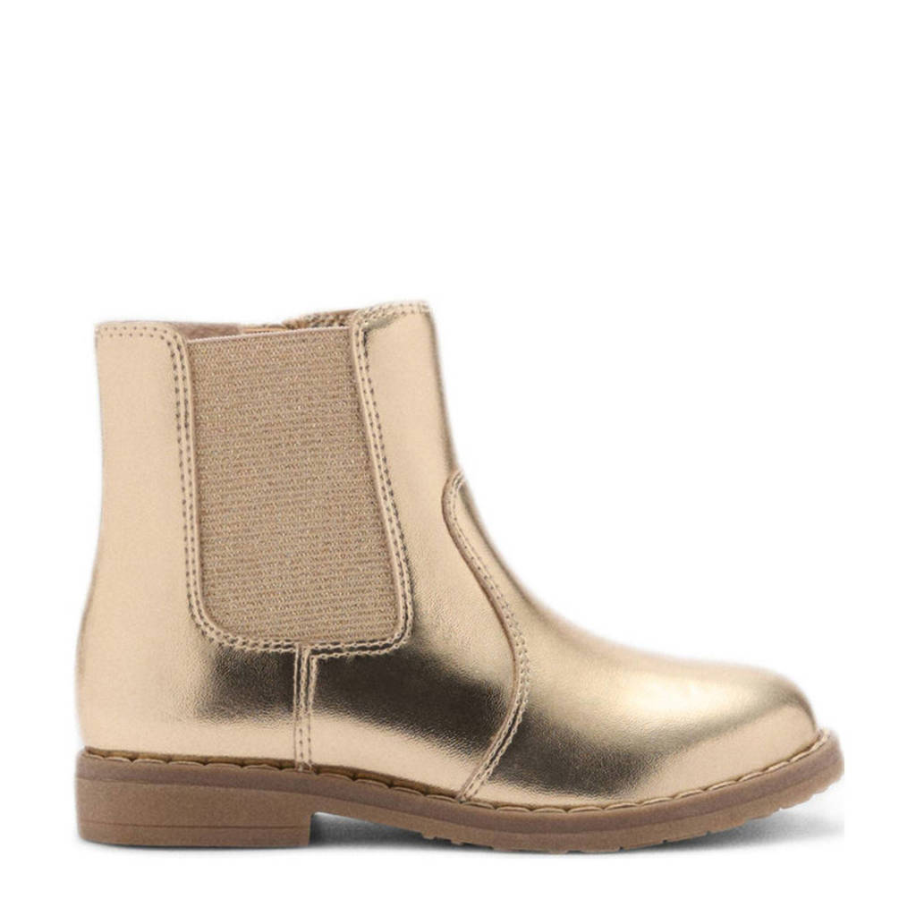 Mango Kids chelsea boots goud