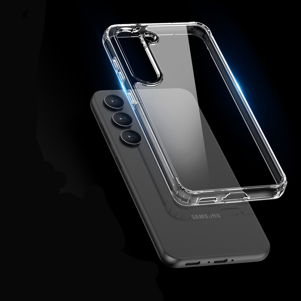 Samsung Galaxy S23 5G Hybrid Hardcase Hülle TPU Bumper   Kunststoff Rückseite - Transparent