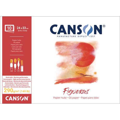 CANSON® Figueras® Öl/Acrylblock, rundum geleimt
