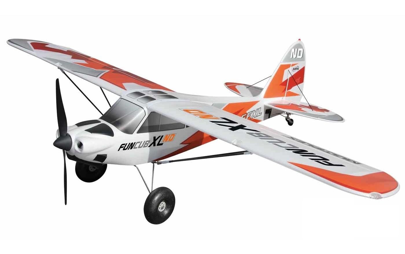 Motorflugzeug FunCub XL ND BK 1700 mm, Bausatz<br>Buschflieger Bausatz aus robustem Elapor