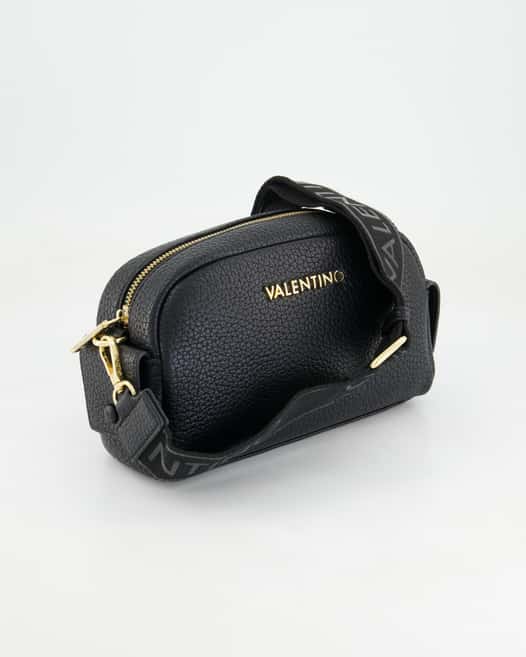 Valentino Camera Bag Blossom Re Umhängetasche in Schwarz