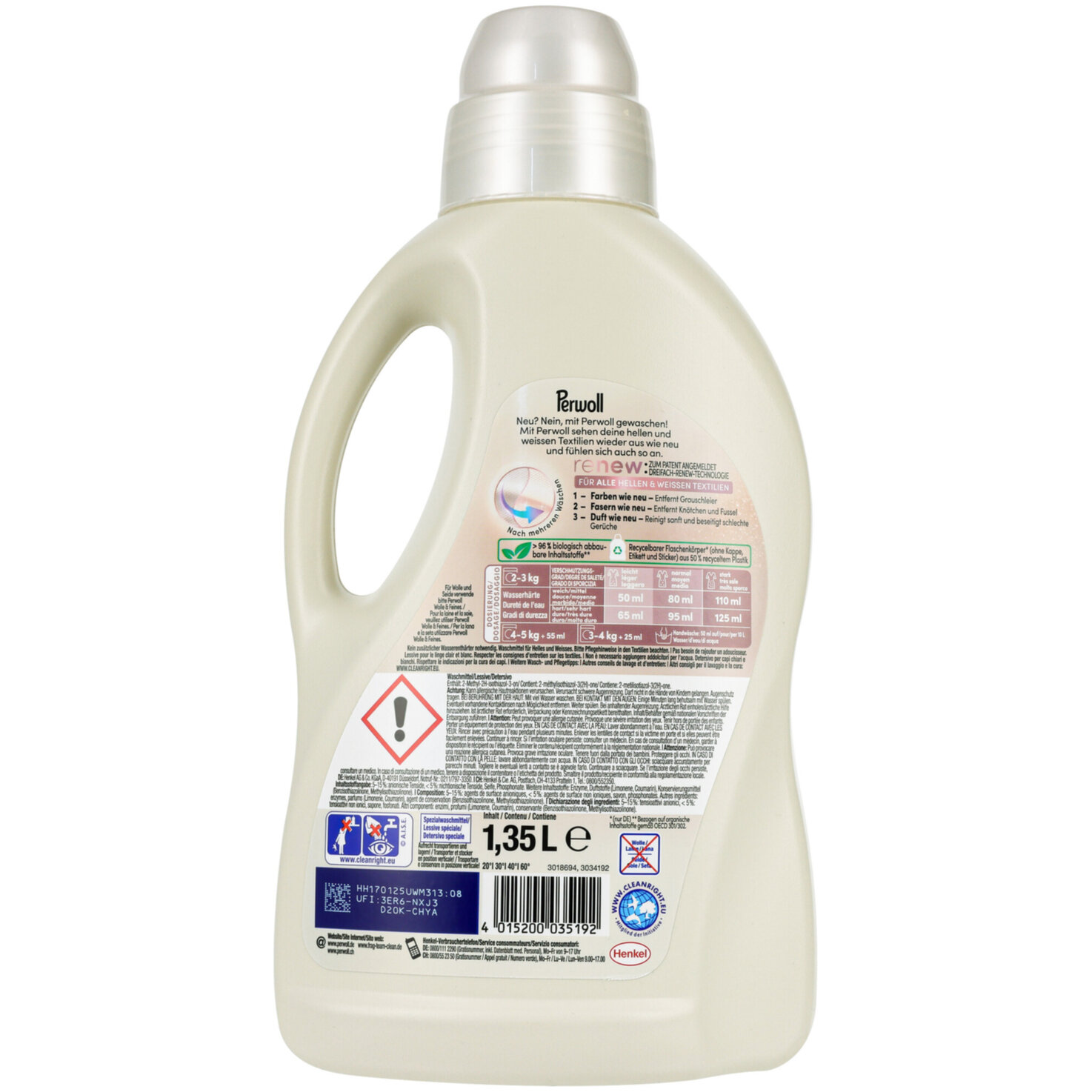 Perwoll White 27 Waschgänge