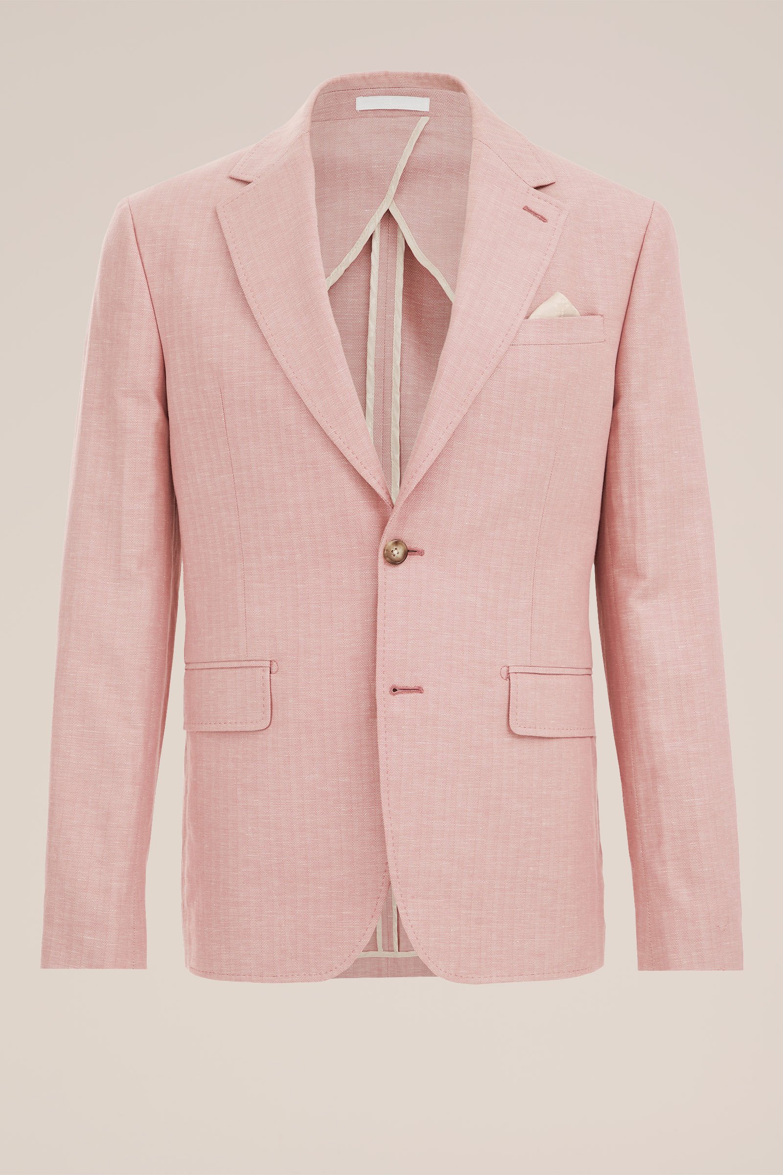 premium linnenmix blazer Van Gils Oudroze