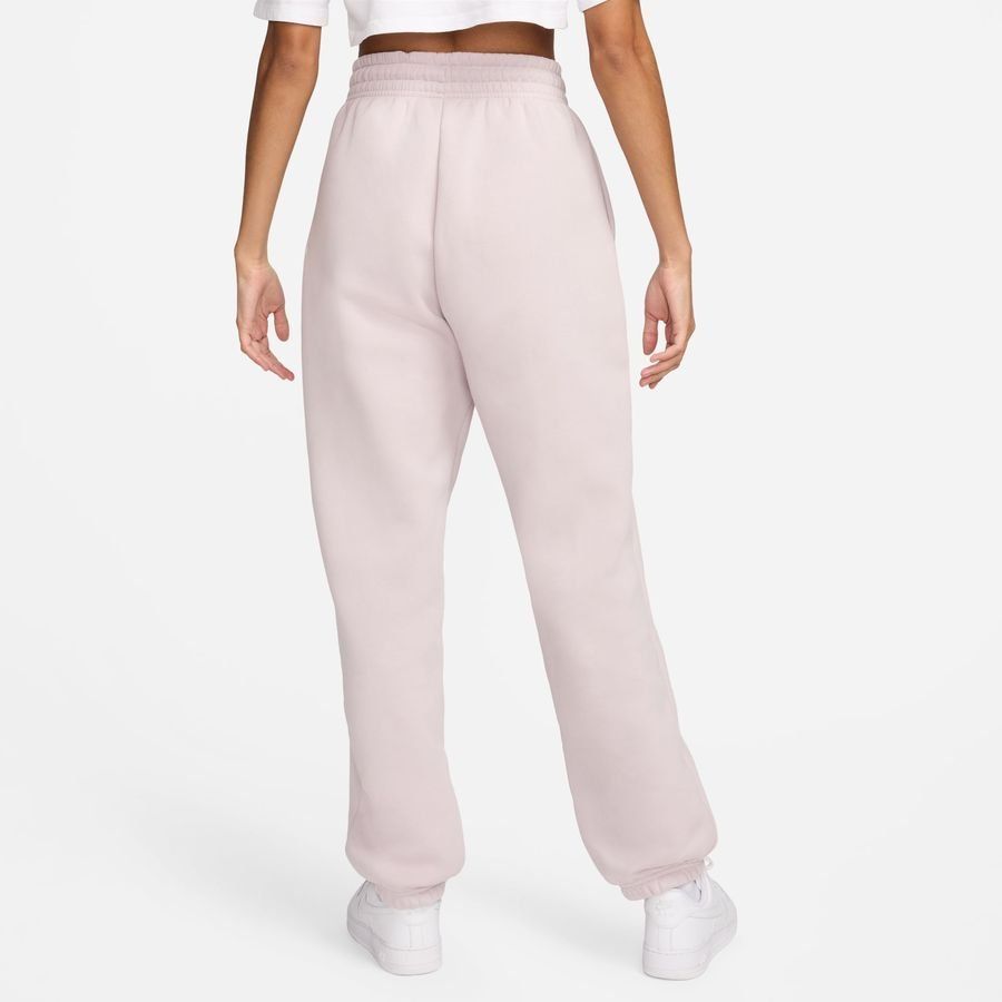 Nike Bas de Survêtement Phoenix Fleece Oversized - Rose/Blanc Cassé Femme