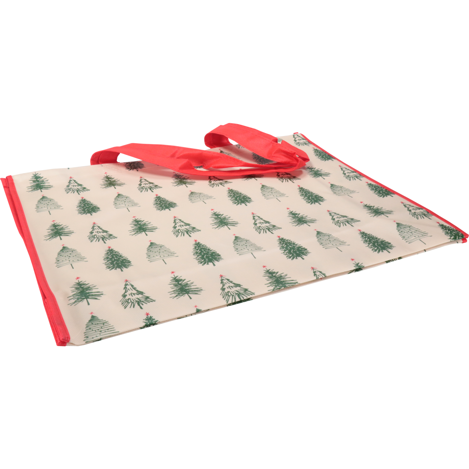 Shopper, Kerstmis, PP, Kerstboompjes, 45x 15x36cm,