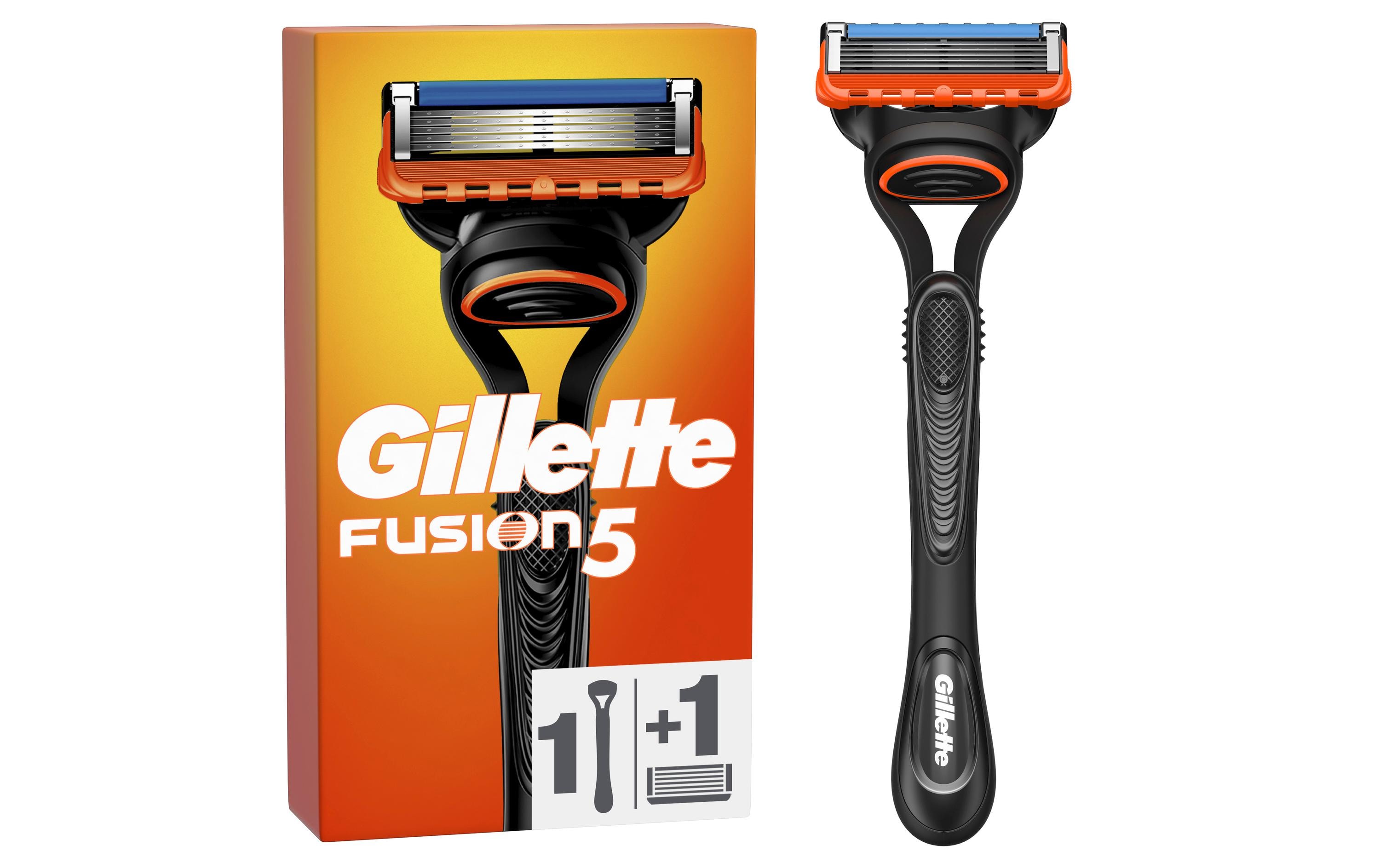 Rasierer Fusion5Herrenrasierer mit Gleitstreifen für eine gründliche Rasur