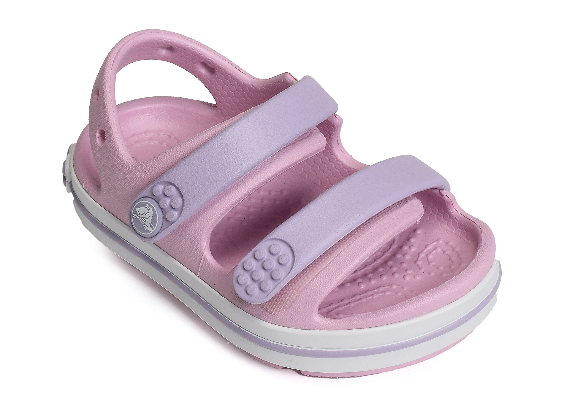 Crocband cruiser sandal girl rose lavande