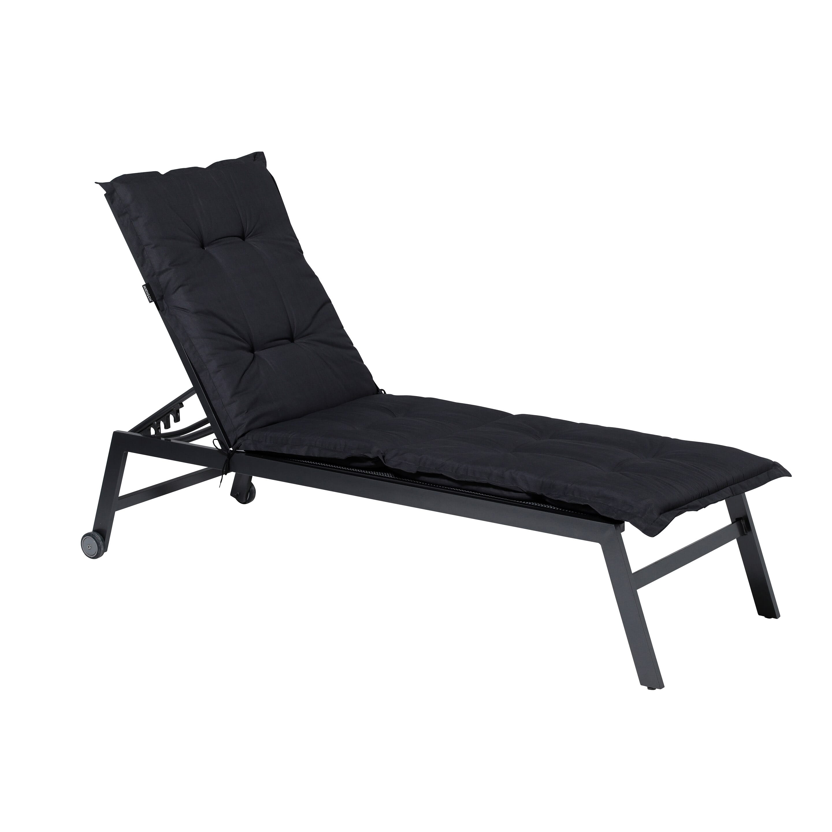 Madison Basic Black  200x65 Ligbedkussen