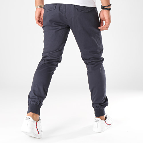 Jogger Pant Reflex Rib Bleu Marine
