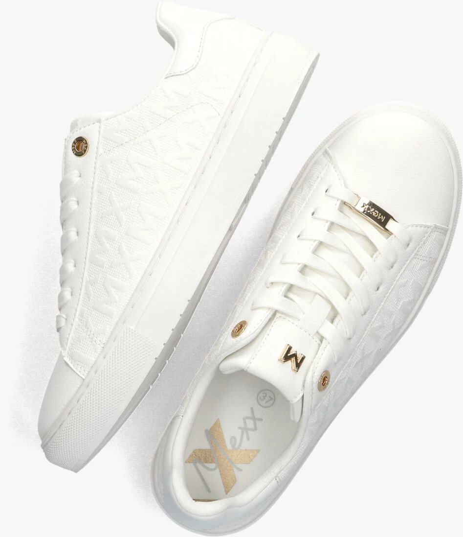 MEXX witte mexx lage sneakers loua
