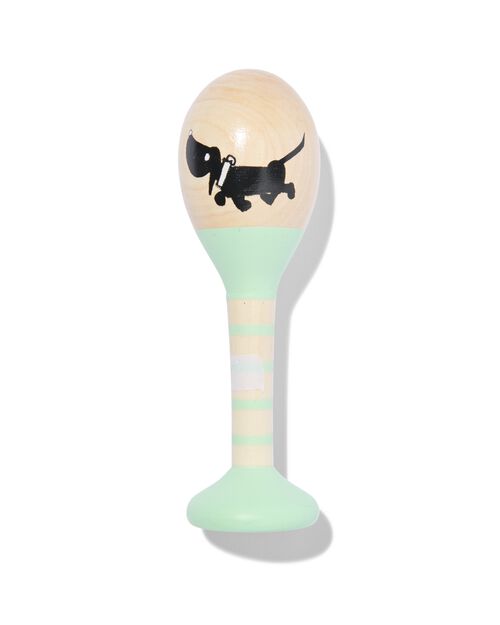 maraca en bois Takkie