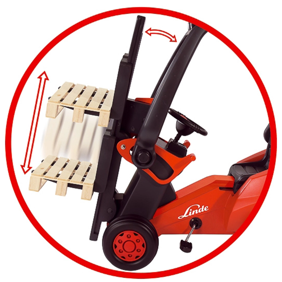 BIG Linde Forklift Gabelstapler