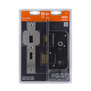 NEMEF veiligheidsslot SKG 2-sterren buitendeur Doorn 50mm PC 72mm