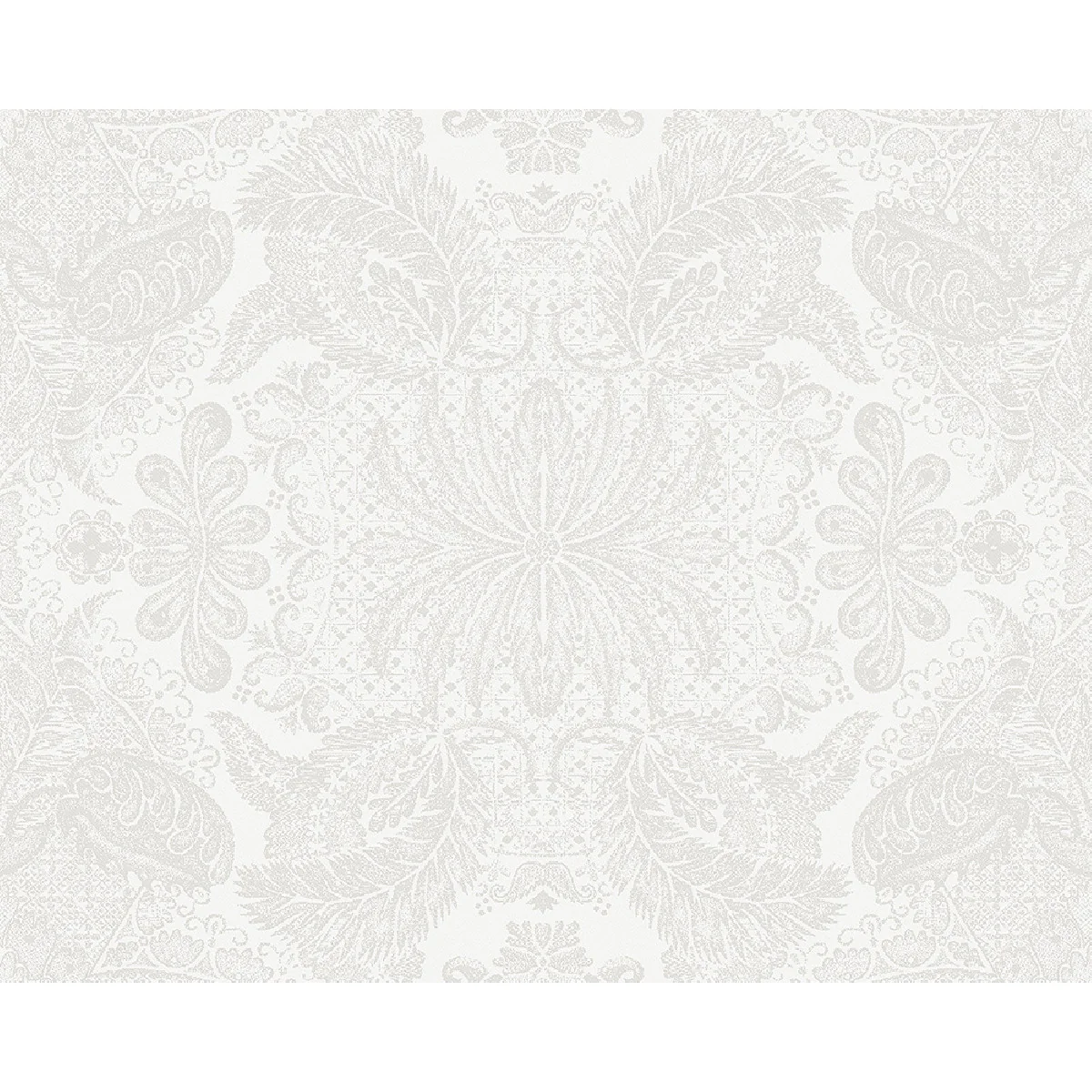 Set enduit imperméable pur coton blanc 40X50 Garnier Thiebaut