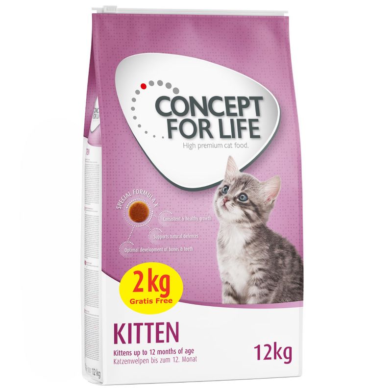 Concept for Life 10 kg + 2 kg offerts !