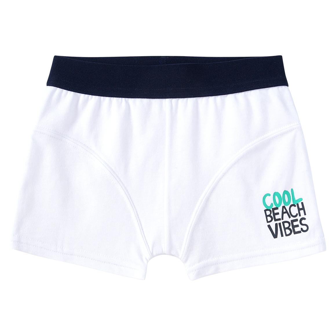 Famy 5 Jungen Boxer in verschiedenen Dessins hellblau / dunkelblau / weiss