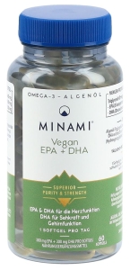 MINAMI Vegan EPA + DHA Softgels, 60 Stück